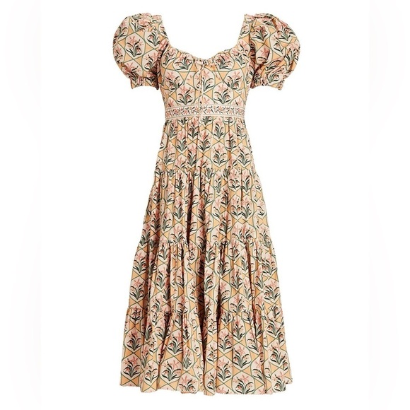 Agua by Agua Bendita Dresses & Skirts - Agua by Agua Bendita Palmera Dress Medium EUC